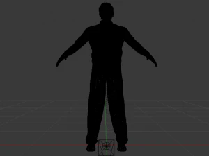 Male in Casual Clothes 06 3D Model