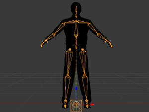 Male in Casual Clothes 06 3D Model
