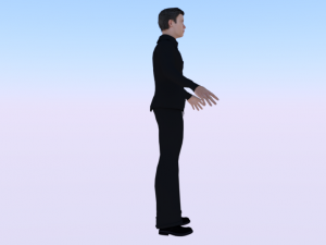 Male in Casual Clothes 07 Modello 3D
