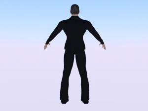 Male in Casual Clothes 07 3D Model