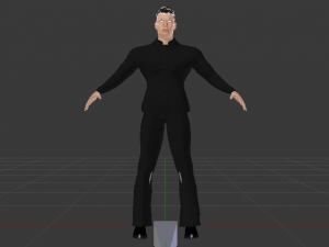 Male in Casual Clothes 07 Modello 3D