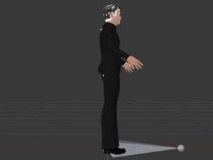 Male in Casual Clothes 07 3D Model