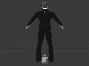 Male in Casual Clothes 07 3D Model