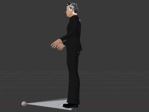 Male in Casual Clothes 07 3D Model