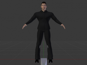 Male in Casual Clothes 07 Modello 3D