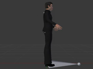 Male in Casual Clothes 07 3D Model