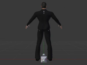 Male in Casual Clothes 07 3D Model