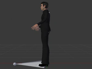 Male in Casual Clothes 07 3D Model