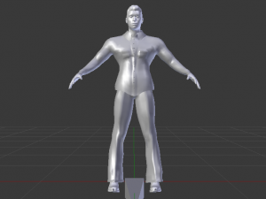 Male in Casual Clothes 07 Modello 3D