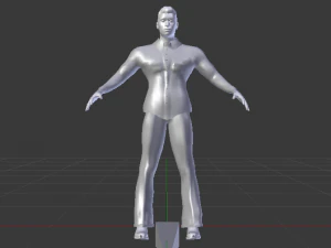 Male in Casual Clothes 07 3D Model