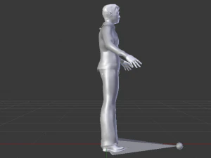 Male in Casual Clothes 07 3D Model
