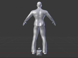 Male in Casual Clothes 07 3D Model