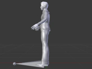Male in Casual Clothes 07 3D Model