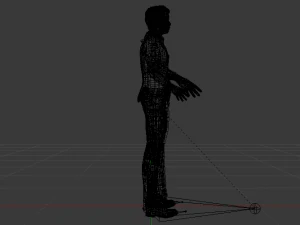 Male in Casual Clothes 07 3D Model