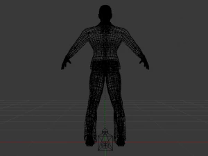 Male in Casual Clothes 07 3D Model