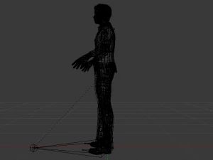 Male in Casual Clothes 07 3D Model