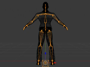 Male in Casual Clothes 07 3D Model