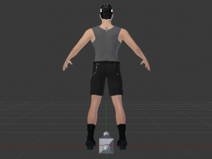 Male in Casual Clothes 08 3D Model