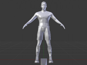 Male in Casual Clothes 08 3D Model