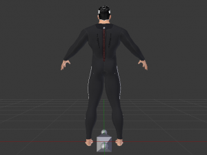 Male in Wetsuit 3D मॉडल