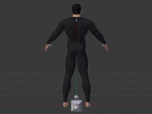 Male in Wetsuit 3D मॉडल