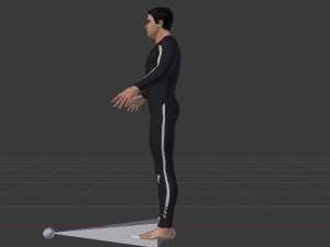 Male in Wetsuit 3D मॉडल