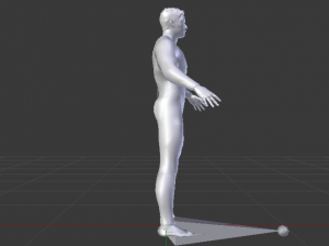 Male in Wetsuit 3D मॉडल