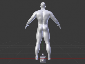 Male in Wetsuit 3D मॉडल
