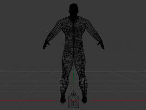 Male in Wetsuit 3D मॉडल
