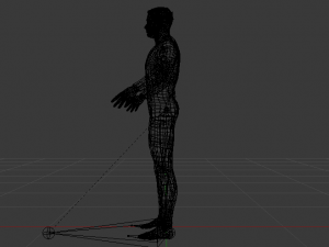 Male in Wetsuit 3D मॉडल