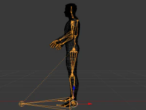 Male in Wetsuit 3D Model