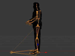 Male Rescuer 3D Model
