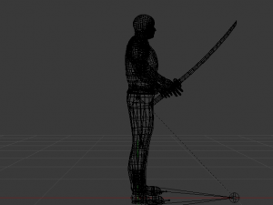 Male Warrior 01 3D Model