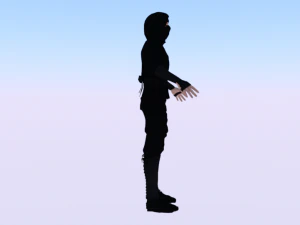 Man Ninja 3D Model