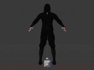 Man Ninja 3D Model