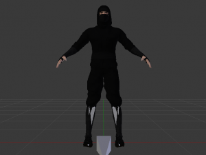 Man Ninja 3D मॉडल