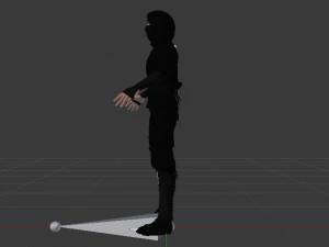 Man Ninja 3D Model