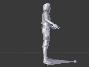 Man Ninja 3D Model