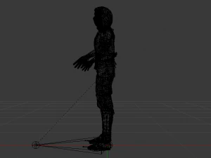 Man Ninja 3D Model