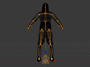 Man Ninja 3D Model