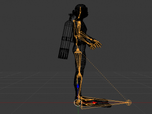 Scuba Diver Modelo 3D