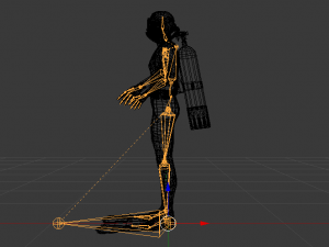 Scuba Diver Modelo 3D