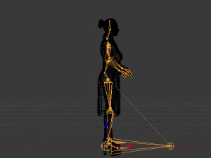 Woman in the Coat 01 Modelo 3D