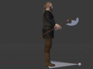 Viking 3D Model