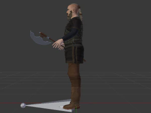 Viking 3D Model