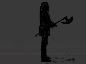 Viking 3D Model