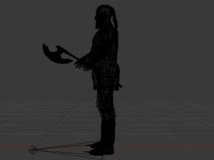 Viking 3D Model