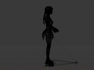 Woman Figure Skater 01 Modèle 3D
