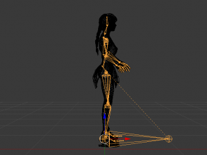 Woman Figure Skater 01 Modèle 3D