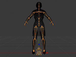 Woman in a Dress 01 3D Model